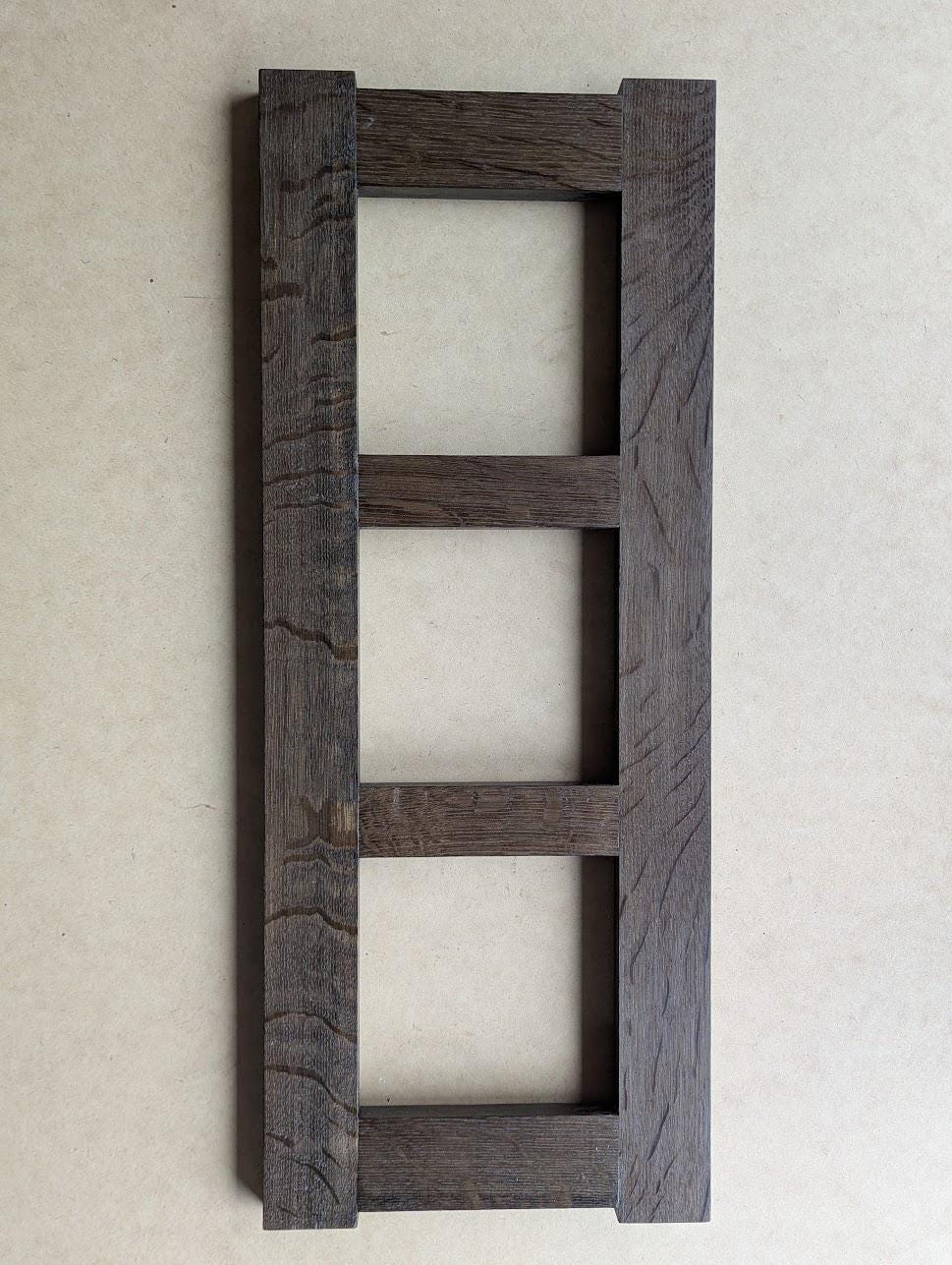 Mission Style Fumed Oak Ceramic Tile Frame (Medium)