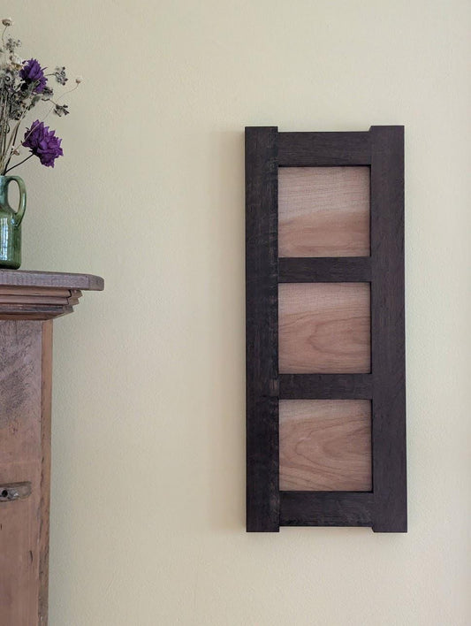 Mission Style Fumed Oak Ceramic Tile Frame (Medium)